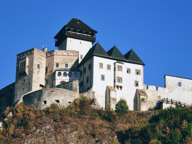 Trenčín Castle in Slovakia