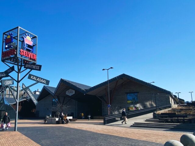 Balti Jaam Market in Tallin 