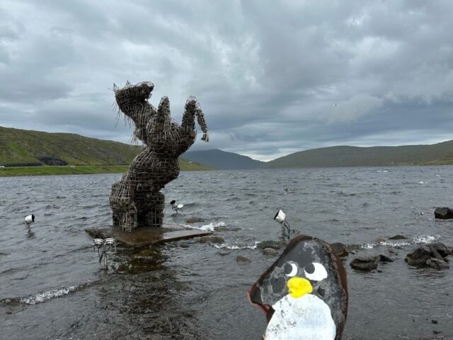 #532 – The Nix Statue, Sørvágsvegur, Faroe Islands