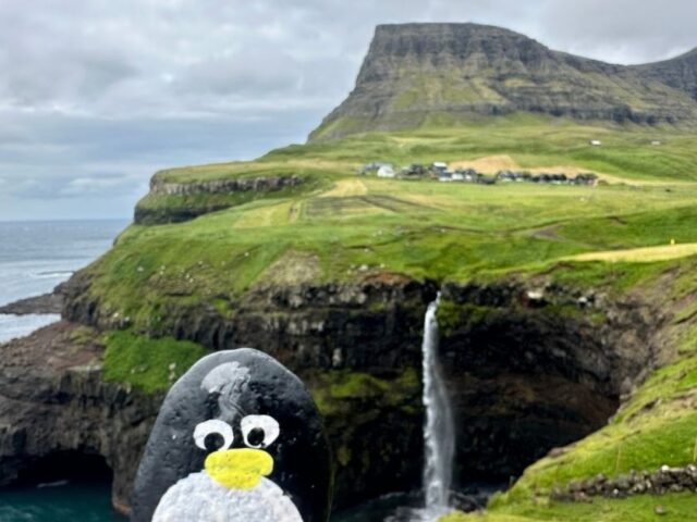 #597 – Múlafossur Waterfall, Gásadalur, Faroe Islands