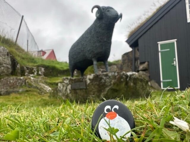 #652 – Ram Statue, Tórshavn, Faroe Islands 