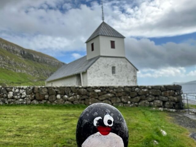 #451 – Saint Olav’s Church, Kirkjubøur, Faroe Islands
