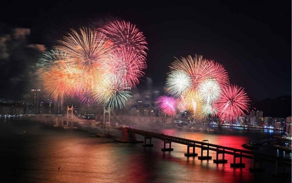 Busan Fireworks Festival in November