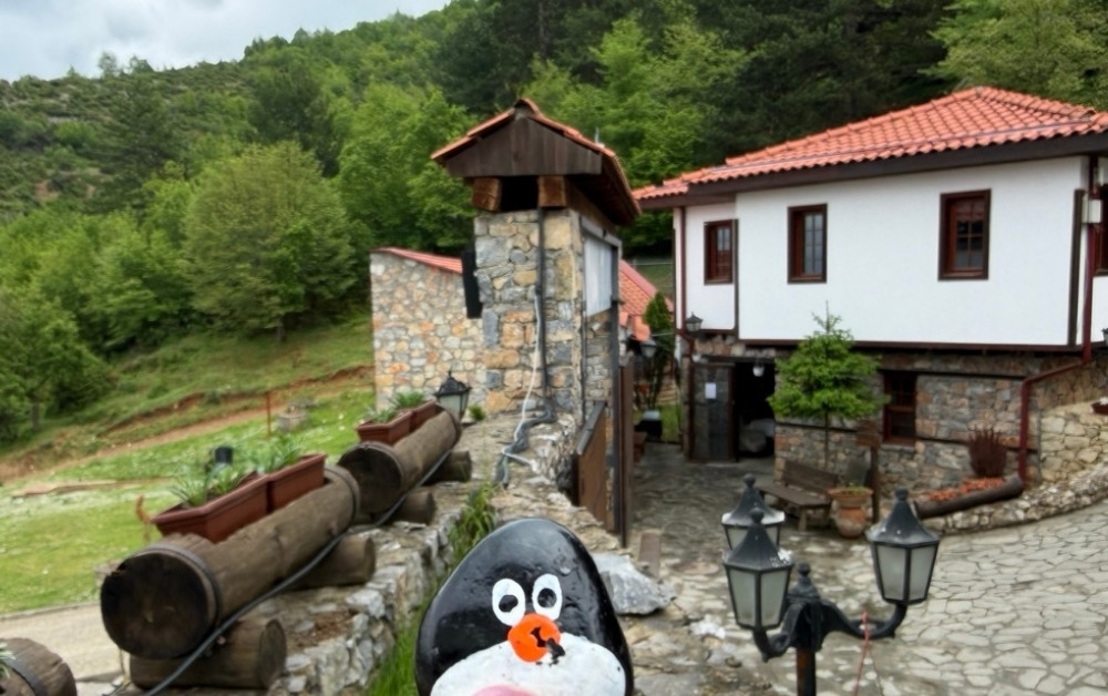 #1155 – Stone Wall, Macedonian Village, North Macedonia