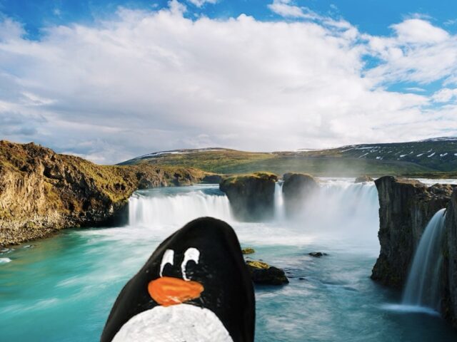 #341 –  Goðafoss Waterfall,  Ring Road, Iceland 